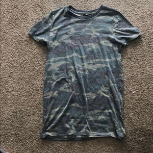 Camo t-shirt dress